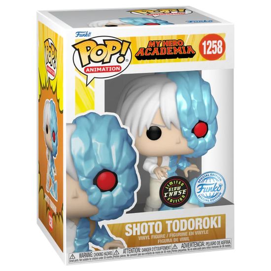 Фигурка Funko POP! Animation My Hero Academia Shoto Todoroki Ice w/(GW) Chase (Exc) (1258) 68268 / Фигурка Фанко ПОП! по мотивам аниме "Моя геройская академия", Шото Тодороки (chase))