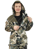 Костюм детский ГОРКА-Demi (Polarfleece рип-стоп, Зелёный КМФ)