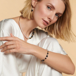 Колье Coeur de Lion Black-Gold 5086/10-1316