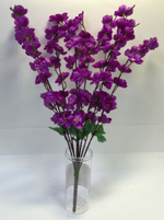 Цветы искусственные Сакура фиолетовые 60см