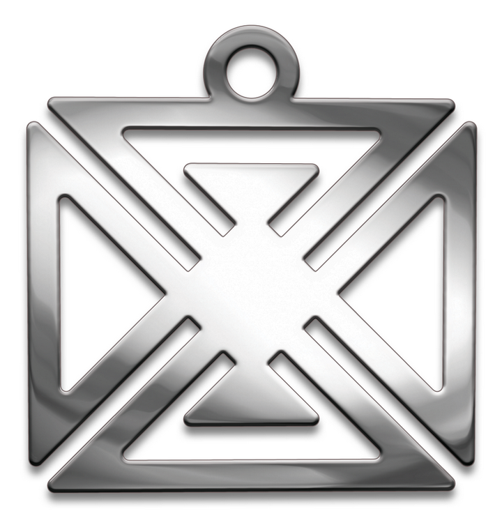 Амулет Славянский № 47 Мироздание, медицинская сталь