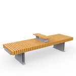 Лавка Rail Road 03 с подлокотником