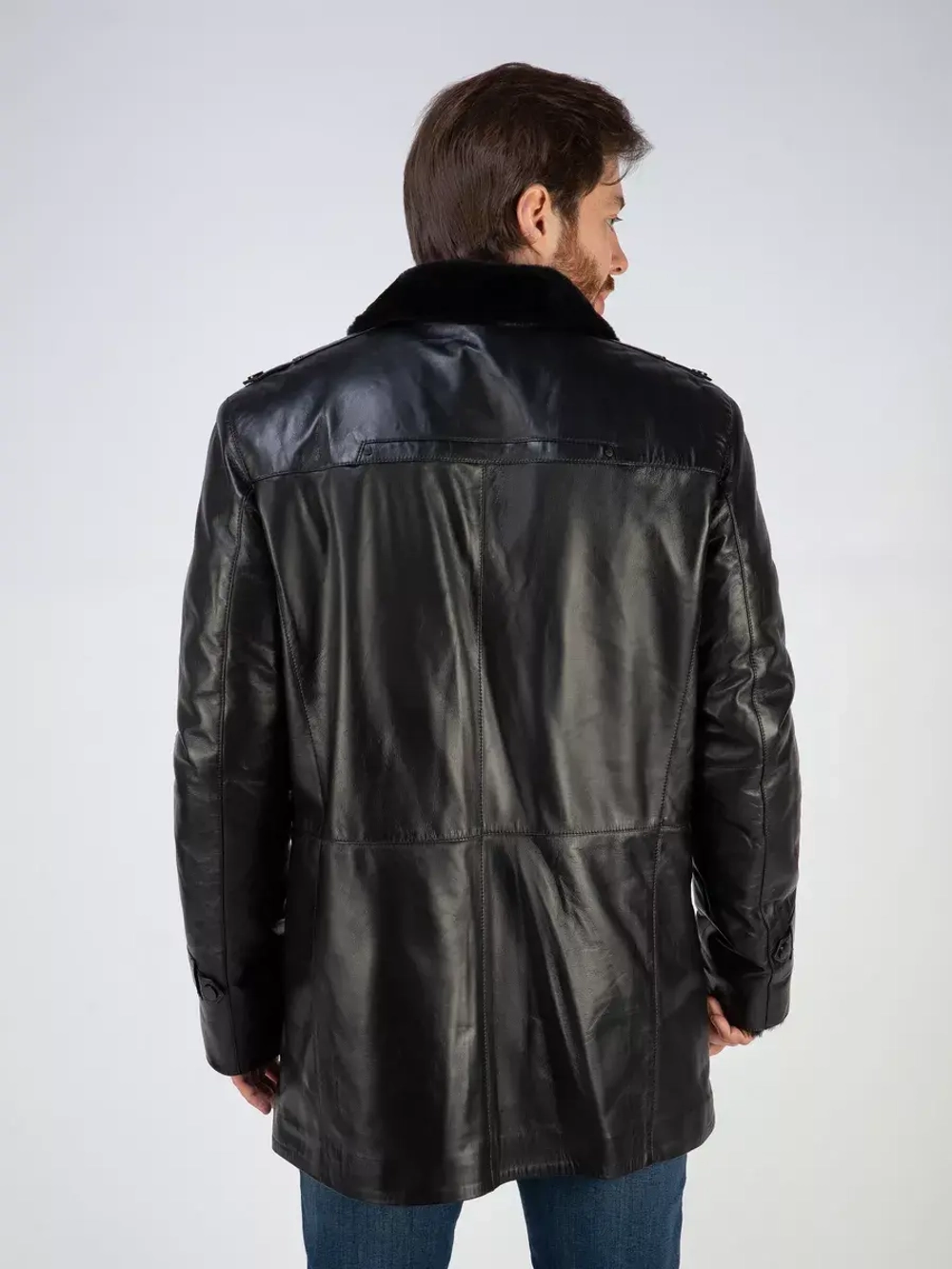 Дубленка натуральная куртка зимняя