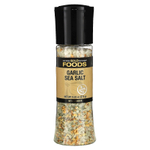 California Gold Nutrition, Foods, морская соль с чесноком в мельнице, 270 г (9,52 унции)