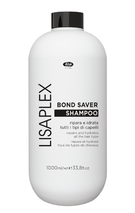 Восстанавливающий шампунь - "LISAPLEX BOND SAVER SHAMPOO"  (1000 мл)