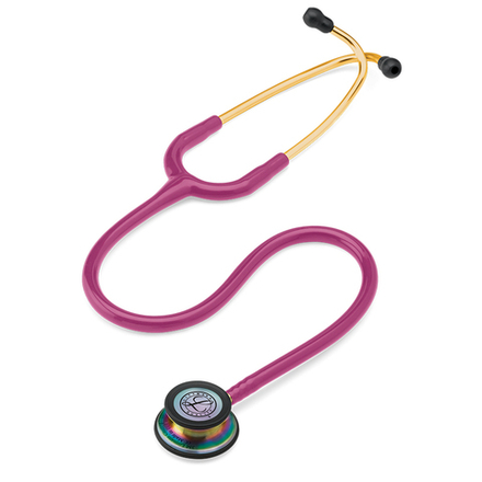Стетоскоп Littmann Classic III, малиновый, радужная акустическая головка (5806)