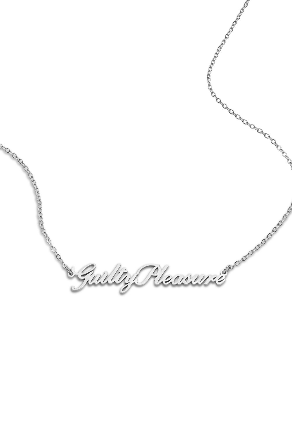 КОЛЬЕ GUILTY PLEASURE SILVER