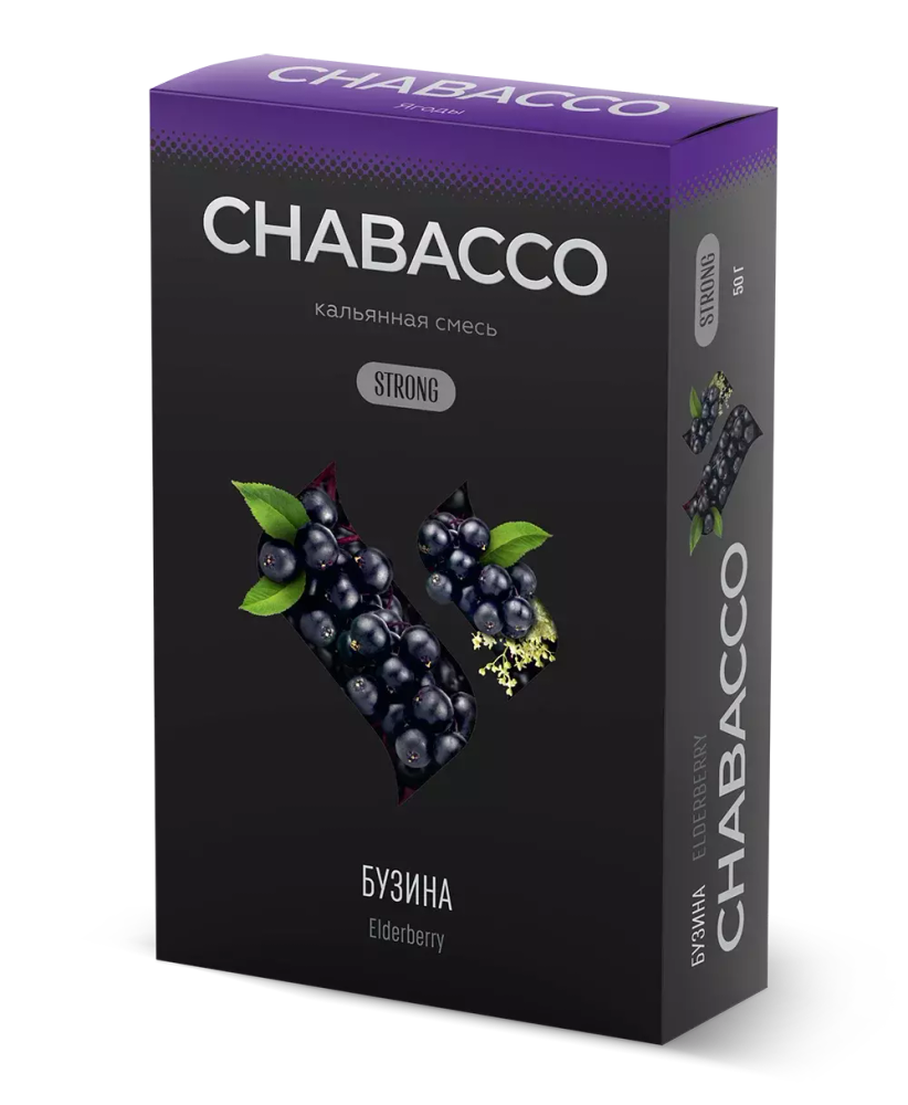 Chabacco Strong - Elderberry (50g)