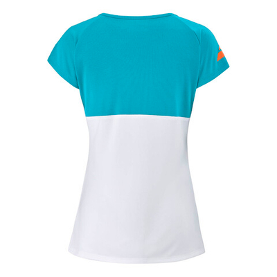 Женский топ теннисный Babolat Play Cap Sleeve Top Women - white/caneel bay