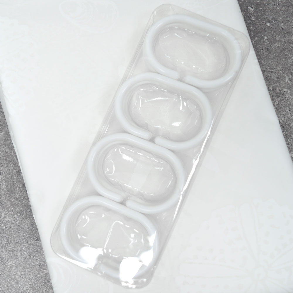 Штора для ванной 180*200см ПВХ, MC1707