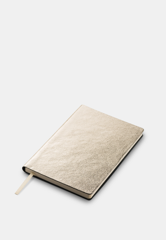 Блокнот LUCCA золотистый