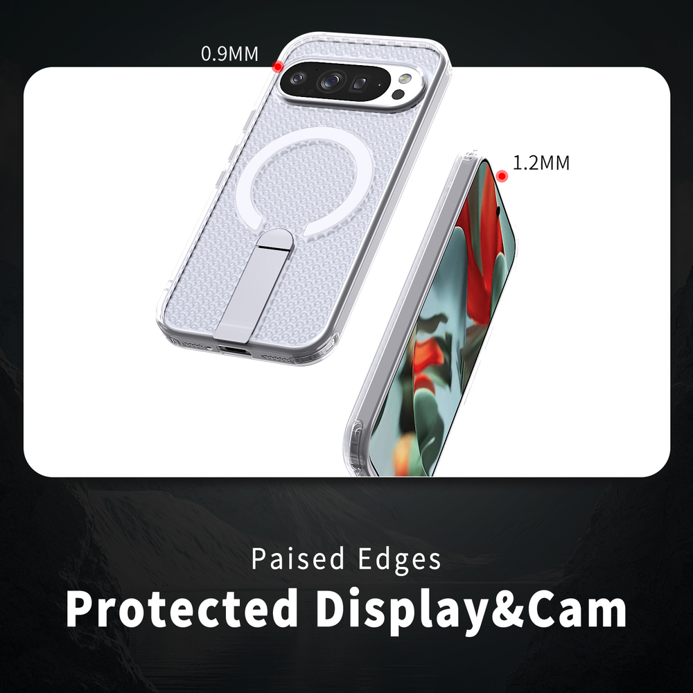 Прозрачный чехол Mesh Pro Magnetic Case для Google Pixel 9 Pro XL