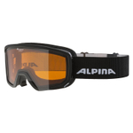 Очки горнолыжные ALPINA Scarabeo S Black Matt/Orange S2 (б/р)