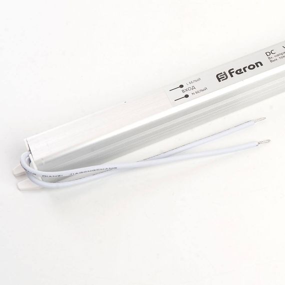 Блок питания для светодиодной ленты Feron LB001 24V 60W IP20 2,5A 48014