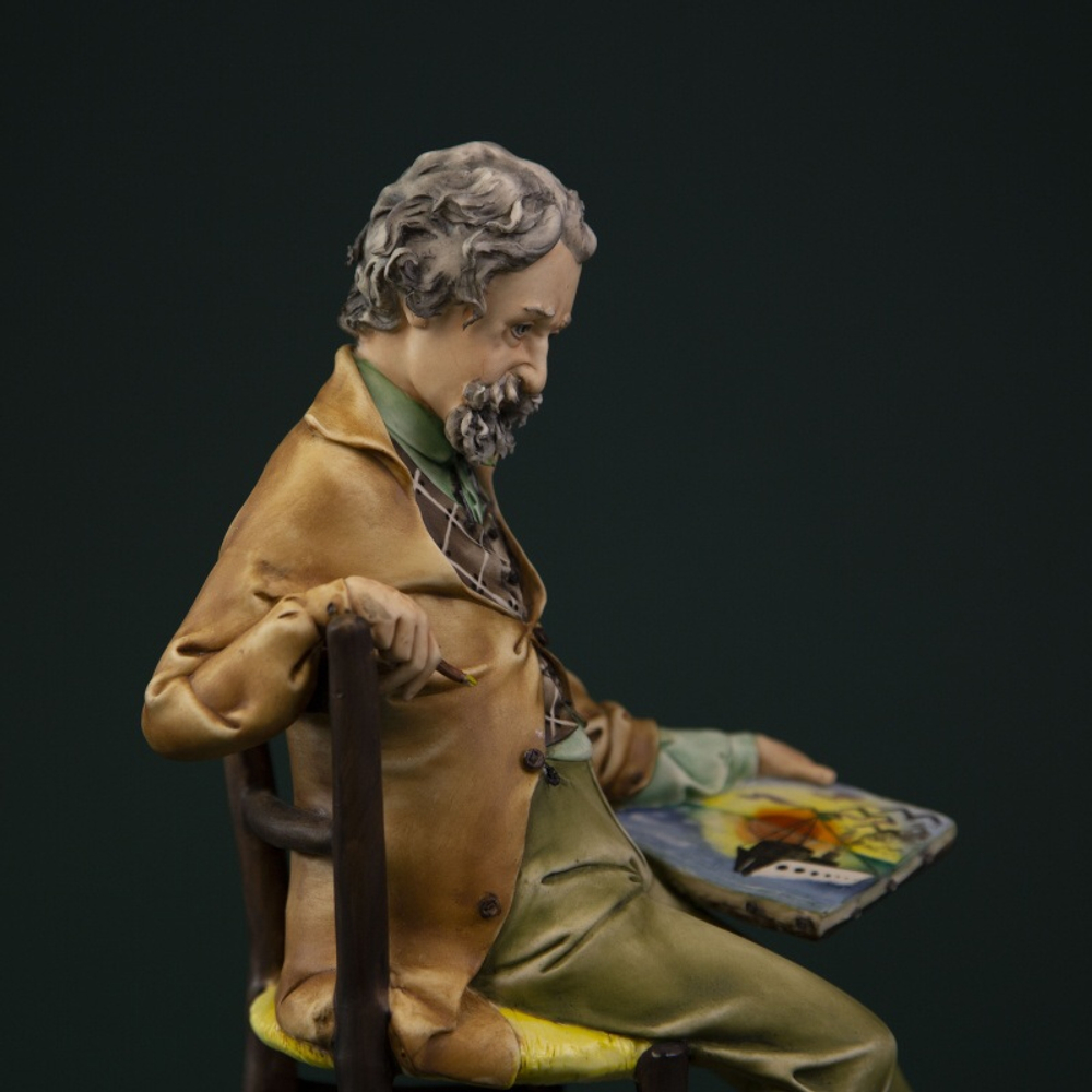 Фарфоровая мануфактура Capodimonte «Художник»