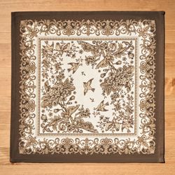 НАБОР САЛФЕТОК ИЗ 2-Х ШТ "ROYAL GARDEN",40Х40СМ, 100% ХЛОПОК ,БЕЖЕВЫЙ ,ТВИЛ