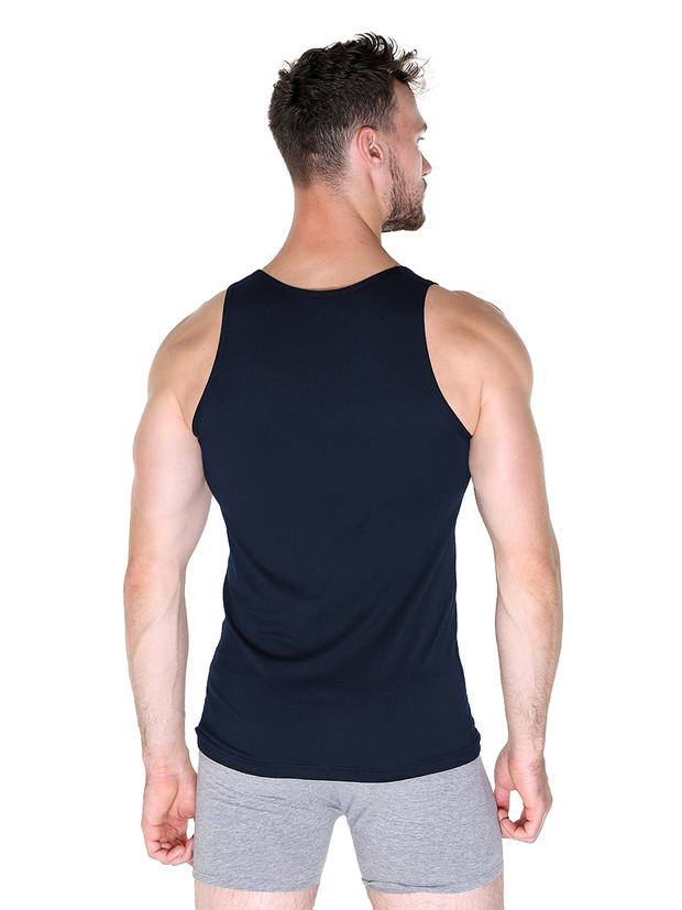 Майка мужская темно-синий