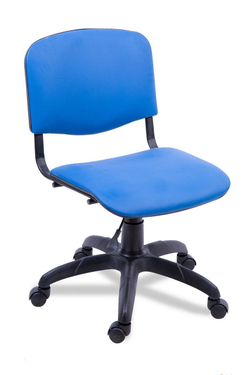 Стул для посетителей/компьютерный Изо черный на крестовине