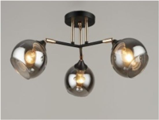 4738/3 BK+FGD (4) Люстра (RL)
