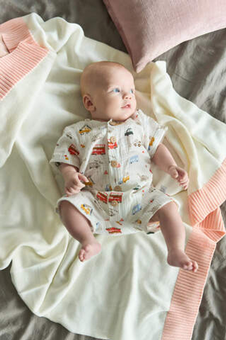 Песочник муслин город машин