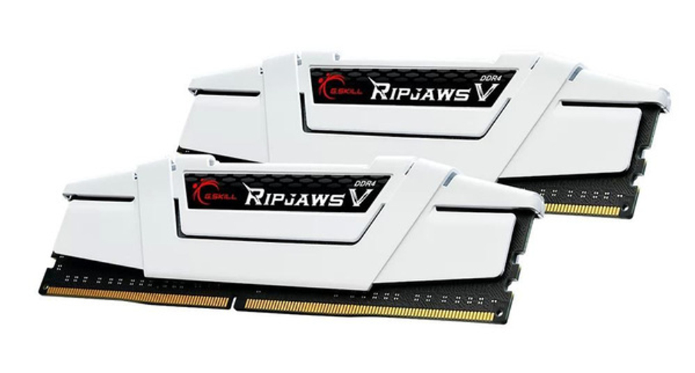 Оперативная память G.Skill Ripjaws V DDR4‑3600 МГц — 32 ГБ / 64 ГБ / 128 ГБ, черная/белая