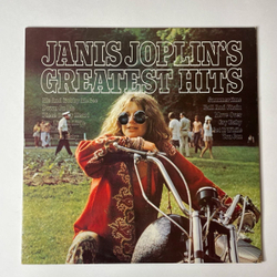 Винтажная виниловая пластинка LP Janis Joplin Greatest Hits (Holland 1984)