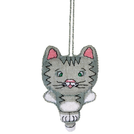 Набор для вышивания "PANNA" IG-1367 "Игрушка. Котик" 7 х 9.5 см