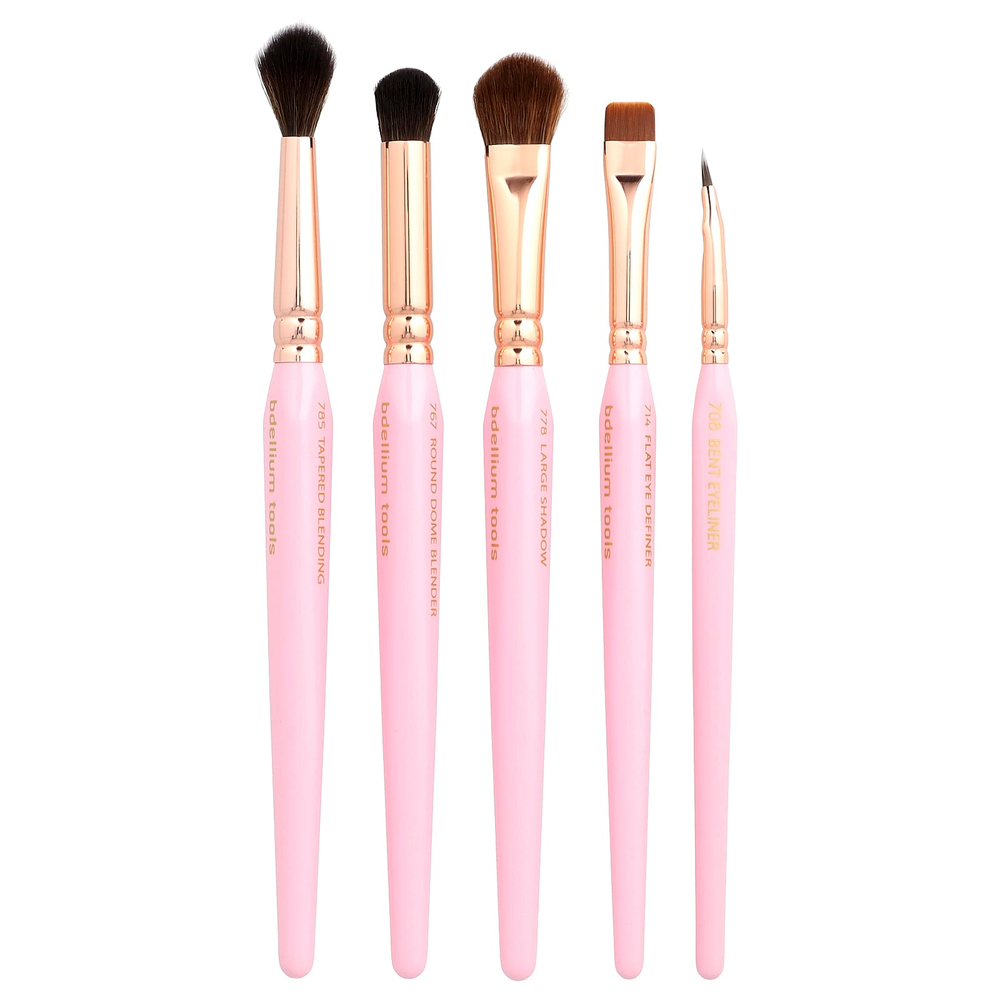Bdellium Tools, набор кистей для глаз, 5 шт.