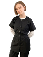 Рубашка медицинская женская Тезис TZ462, черный, 44