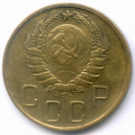 5 копеек 1940 год. (Шт. 2.1 - лезвие серпа узкое) F-