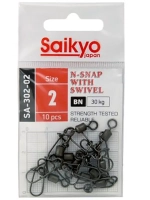 Вертлюг с застежкой Saikyo SA-302