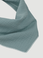 Платочек Mjölk Gray Blue из муслинового хлопка