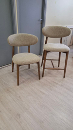 Стул полубарный TODS бежевый XD270-03