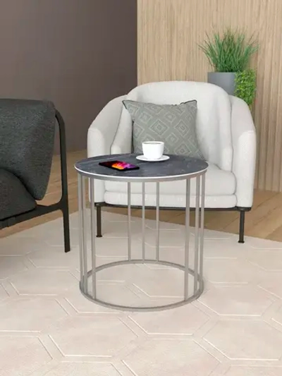 Стол журнальный Трио малый - СЧ - керамогранит