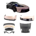 Обвес переделка в стиле GT3 для PORSCHE 911 992.1 CARRERA S 2019–2025