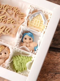 Сладкий подарок "Чудесного Нового Года" с лошадками #3