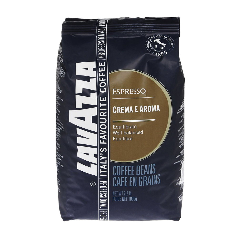 Кофе в зернах LAVAZZA «Crema E Aroma Espresso» 1 кг, ИТАЛИЯ