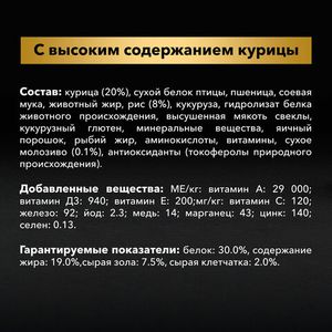 Сухой корм Pro Plan для щенков средних пород, с высоким содержанием курицы