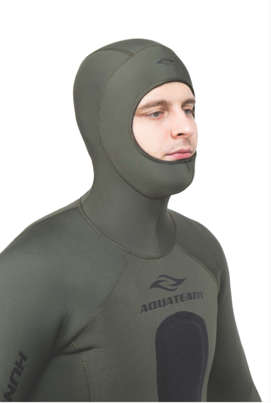 Гидрокостюм Aquateam Hunter 5мм ультраспан/открытая пора олива