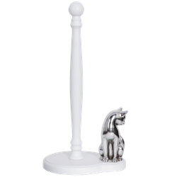 Держатель для полотенец Кошка Грация Сильвер