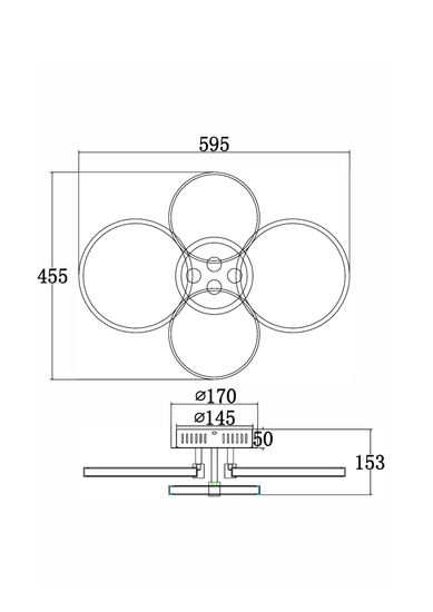 Потолочный светильник Freya FR10018CL-L40W