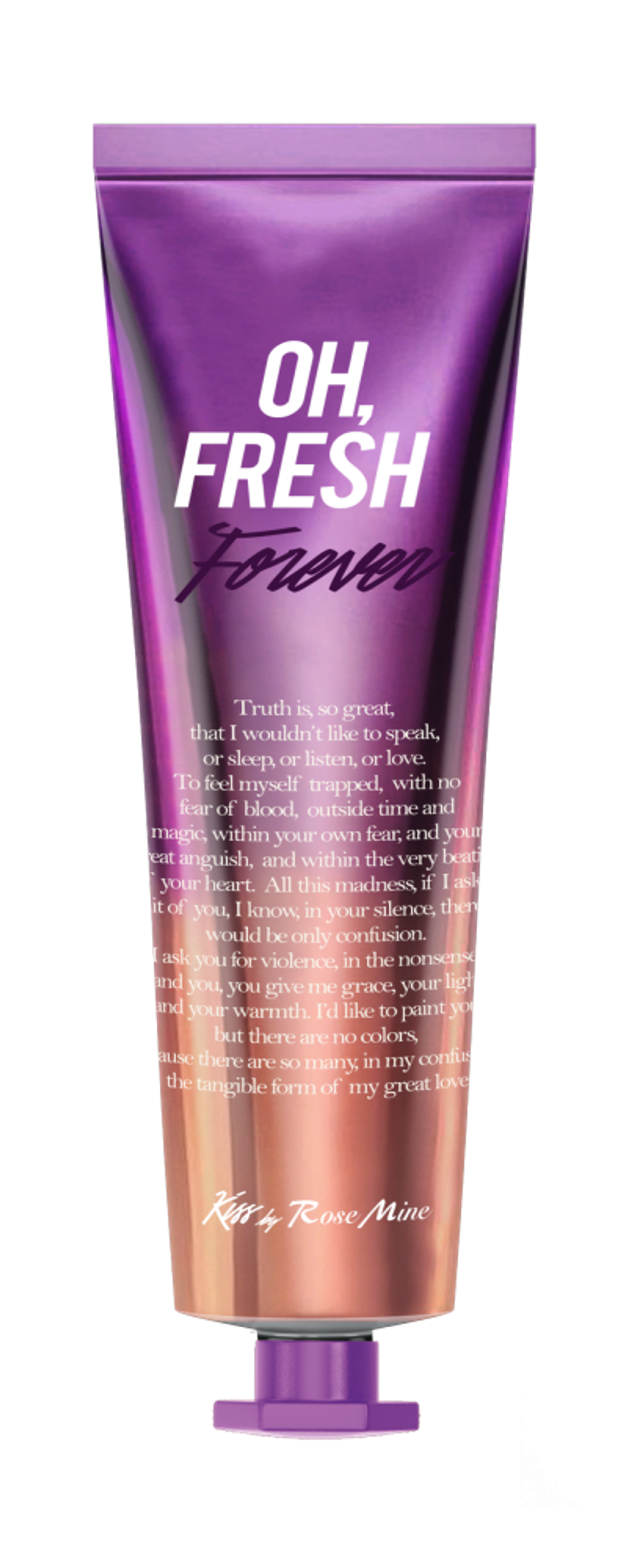 [Kiss by Rosemine] Oh, Fresh Forever - Крем для рук с цветочным ароматом ириса, 30 мл