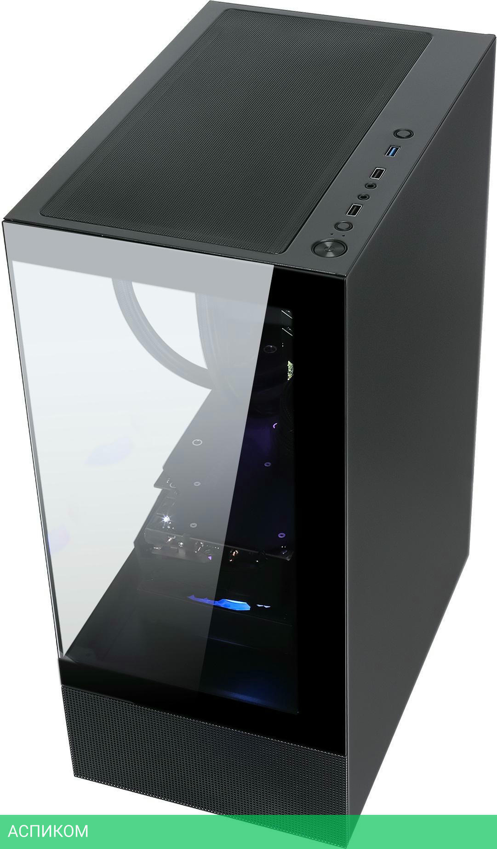 Корпус Formula Crystal Z1 без БП черный