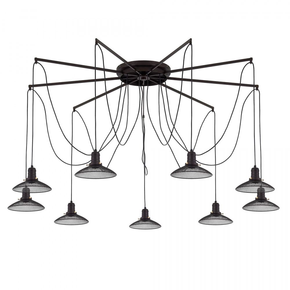 Citilux Эдисон CL451292 Люстра паук Венге