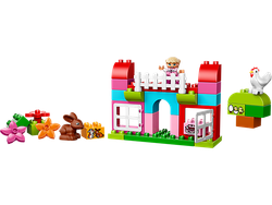 LEGO Duplo: Лучшие друзья: Курочка и кролик 10571 — All-in-One-Pink-Box-of-Fun — Лего Дупло