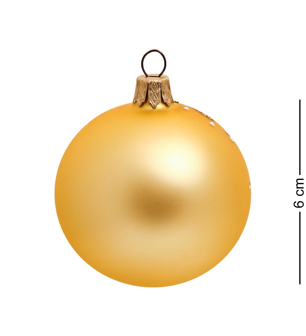 Элита НФШ-1332/3 Ел. украшение Шар «Собачка с подарками» 65 мм