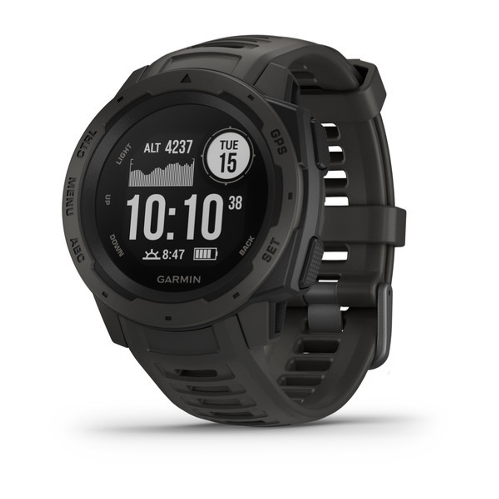 Умные часы Garmin INSTINCT Graphite (010-02064-00)