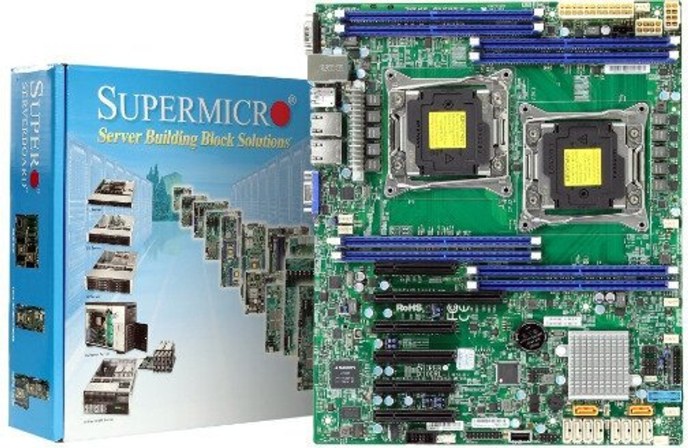 Материнская плата Supermicro X10DRL-I-B OEM