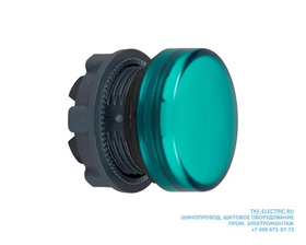 ГОЛОВКА СИГН. ЛАМПЫ 22ММ ЗЕЛЕНАЯ ZB5AV03