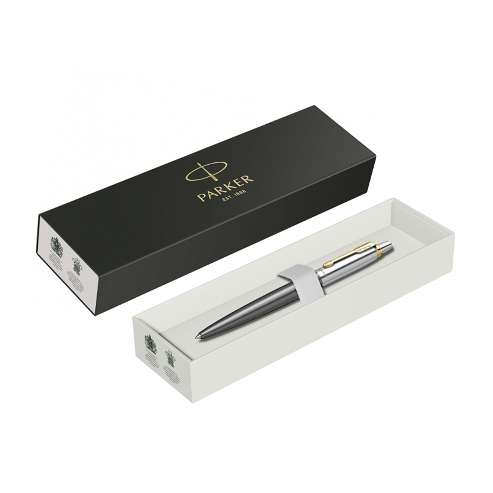 Шариковая ручка Parker Jotter XL Grey Core GT Mblue в подарочной коробке